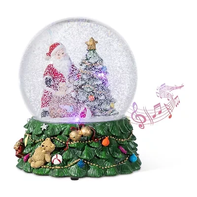 Glitzhome 150mm Waterglobes Christmas Tabletop Decor