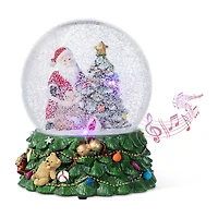Glitzhome 150mm Waterglobes Christmas Tabletop Decor