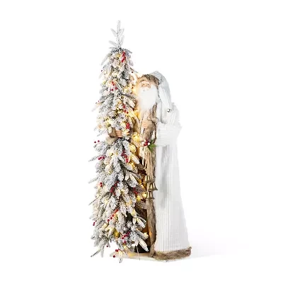 Glitzhome 4ft Figurine Christmas Figurine