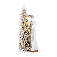 Glitzhome 4ft Figurine Christmas Figurine