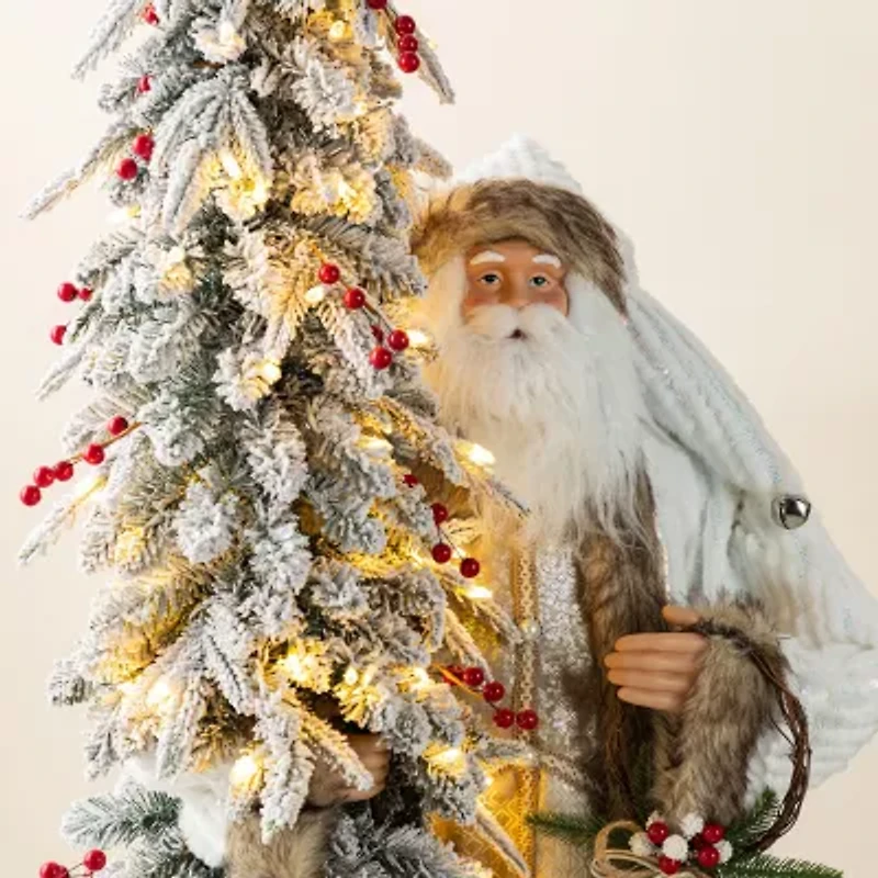 Glitzhome 4ft Figurine Christmas Figurine