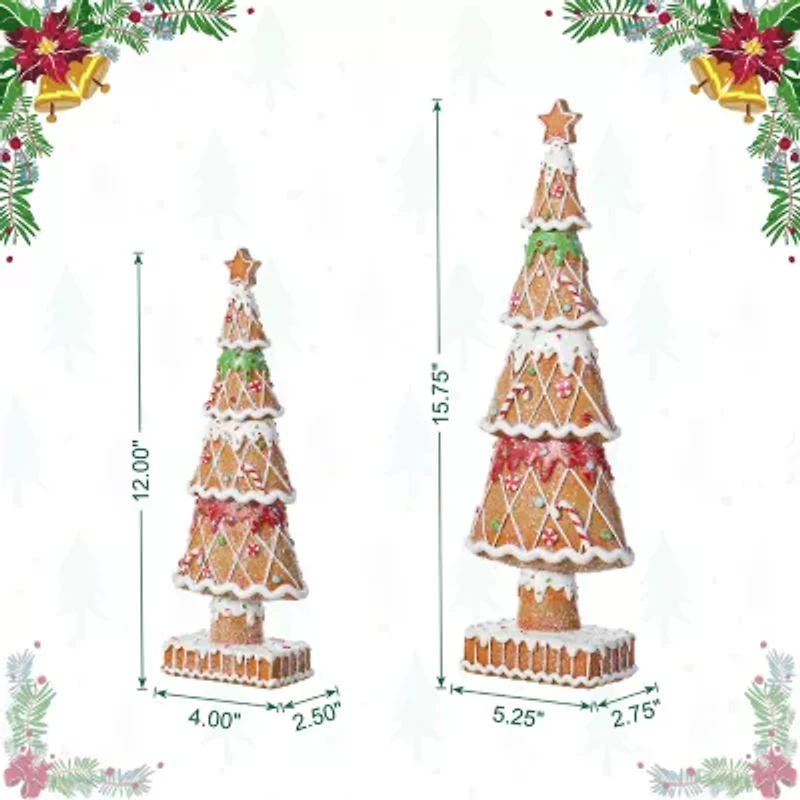 Glitzhome S2 Table Drc Christmas Tabletop Decor