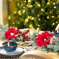 Glitzhome 6ft Floral Floral Arrangement