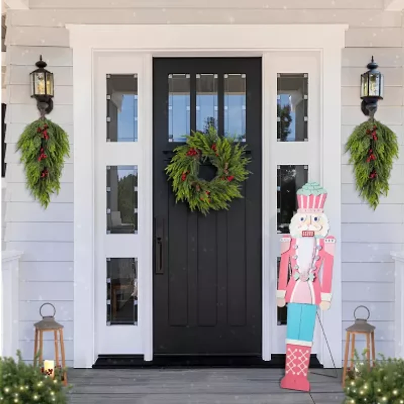 Glitzhome 60 Porch Drc Christmas Porch Sign