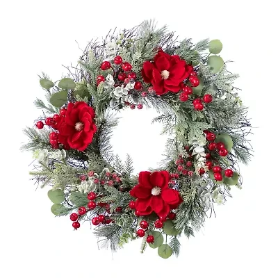 Glitzhome 24 Floral Floral Arrangement