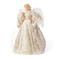 Glitzhome 24 Figurine Christmas Figurine