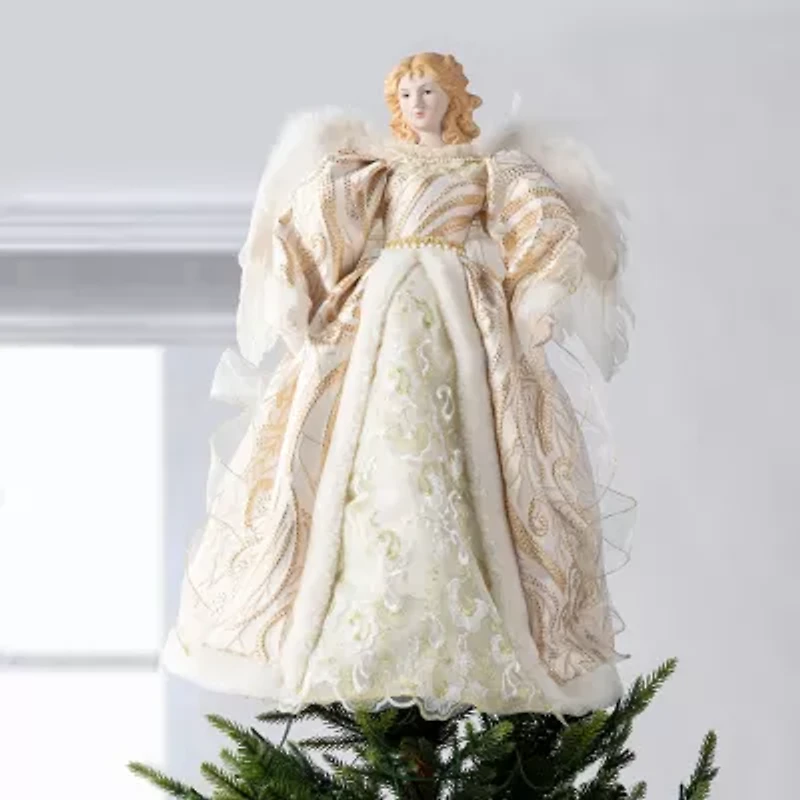 Glitzhome 24 Figurine Christmas Figurine