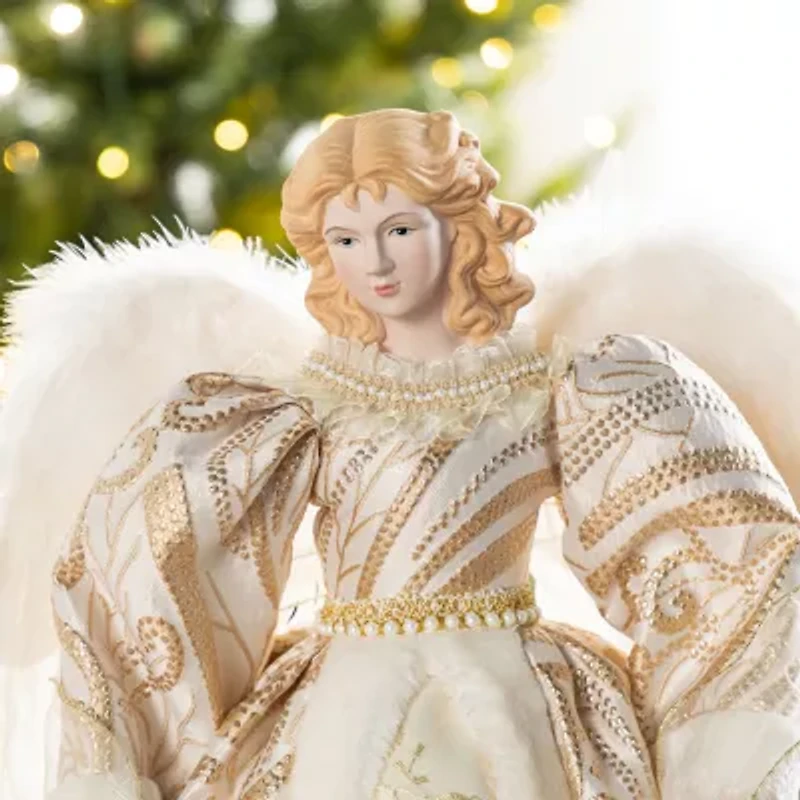 Glitzhome 24 Figurine Christmas Figurine