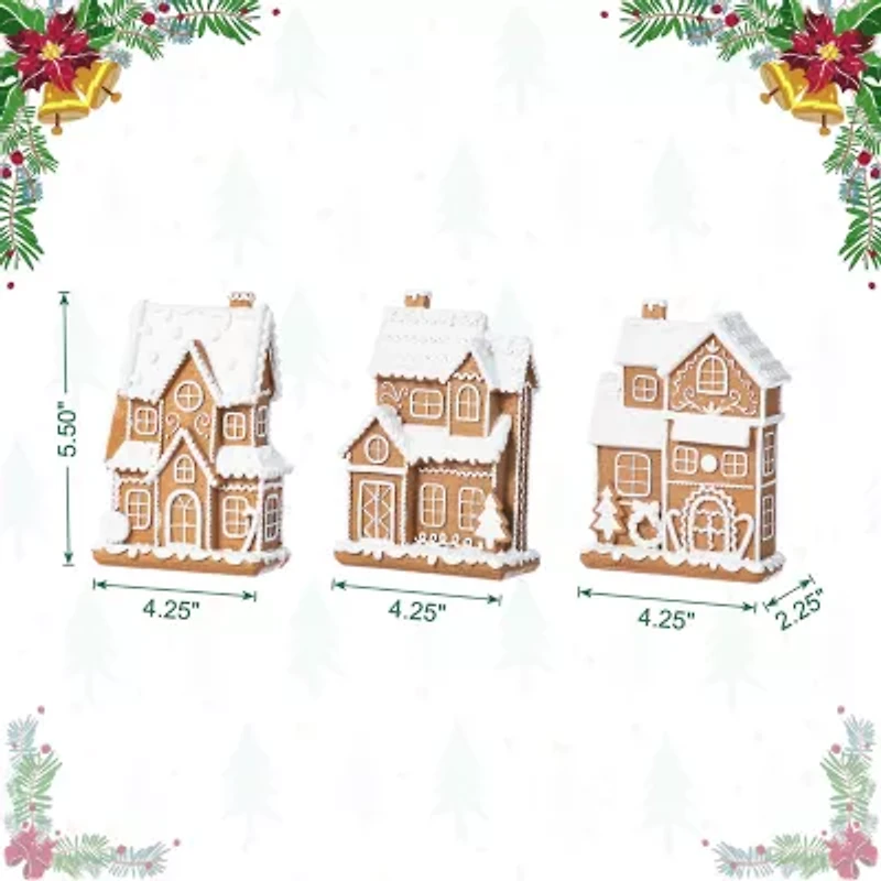 Glitzhome 5.5 Table Drc Christmas Tabletop Decor