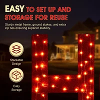 Glitzhome S4outdoor Drc Christmas Tabletop Decor