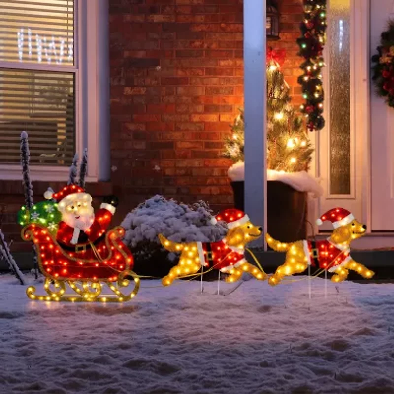 Glitzhome 90.5outdoor Drc Christmas Tabletop Decor