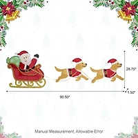 Glitzhome 90.5outdoor Drc Christmas Tabletop Decor