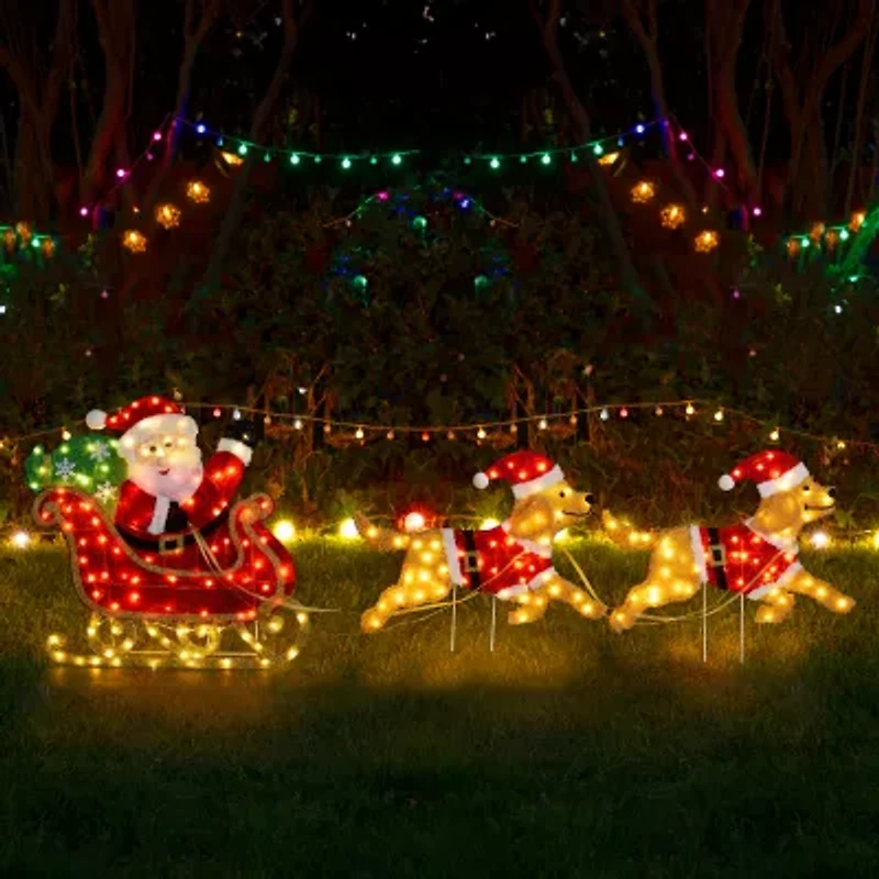 Glitzhome 90.5outdoor Drc Christmas Tabletop Decor