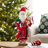 Glitzhome 18 Figurine Christmas Figurine