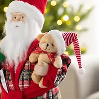 Glitzhome 18 Figurine Christmas Figurine