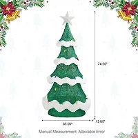 Glitzhome 74.5outdoor Drc Christmas Tabletop Decor