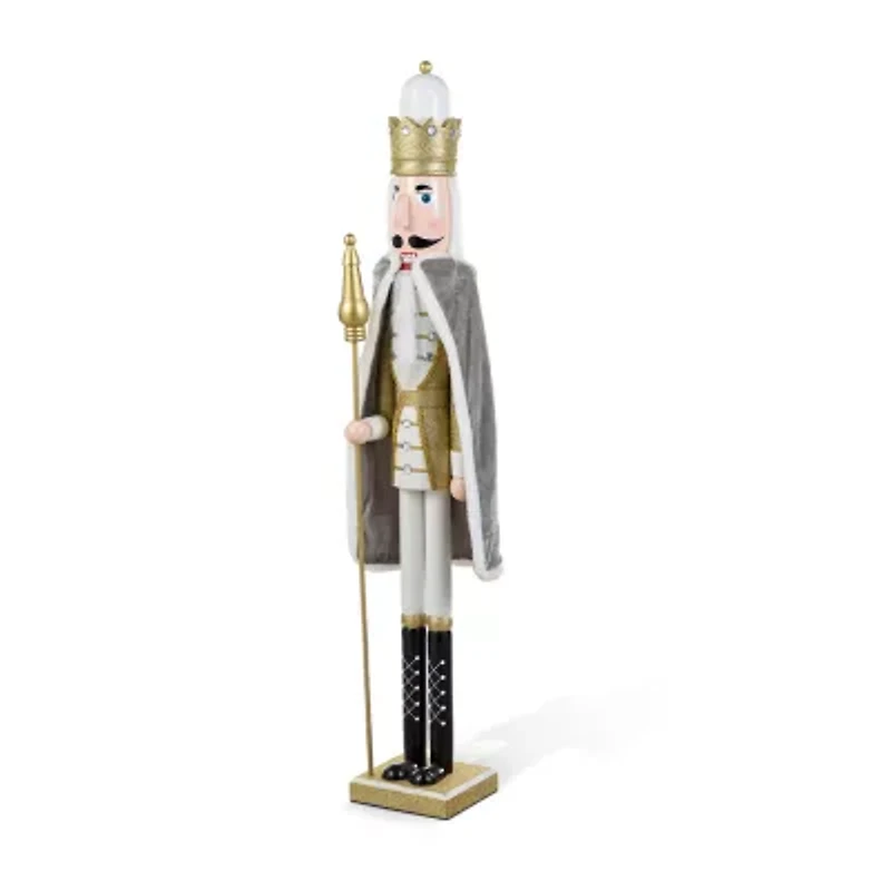 Glitzhome 42 Nutcracker Wood Christmas Nutcracker