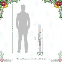 Glitzhome 42 Nutcracker Wood Christmas Nutcracker