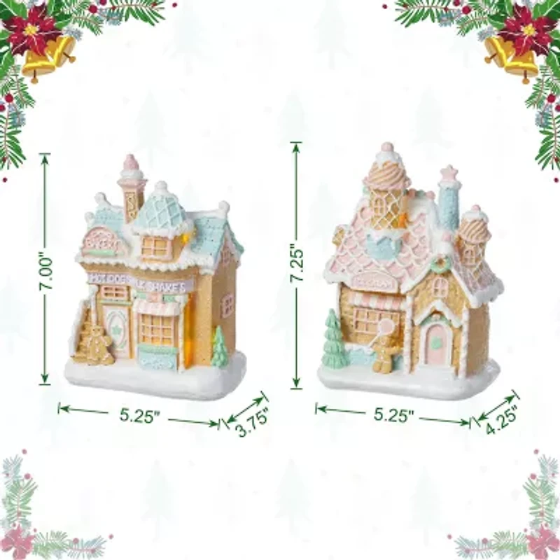 Glitzhome S2 Table Drc Christmas Tabletop Decor