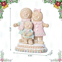 Glitzhome 10.25 Table Drc Christmas Tabletop Decor