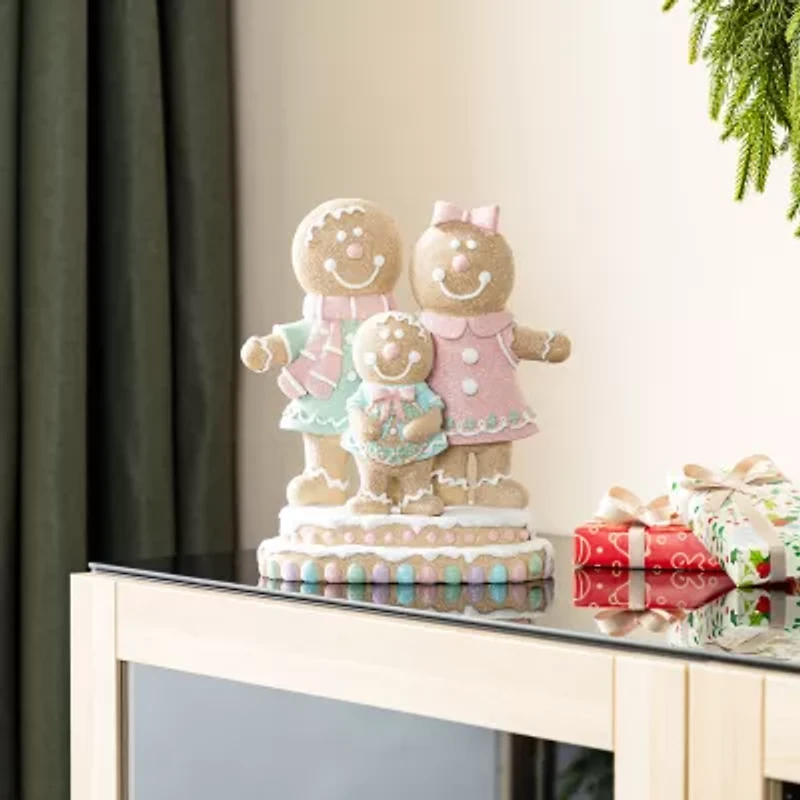 Glitzhome 10.25 Table Drc Christmas Tabletop Decor