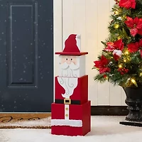 Glitzhome 24.5 Porch Drc Christmas Porch Sign