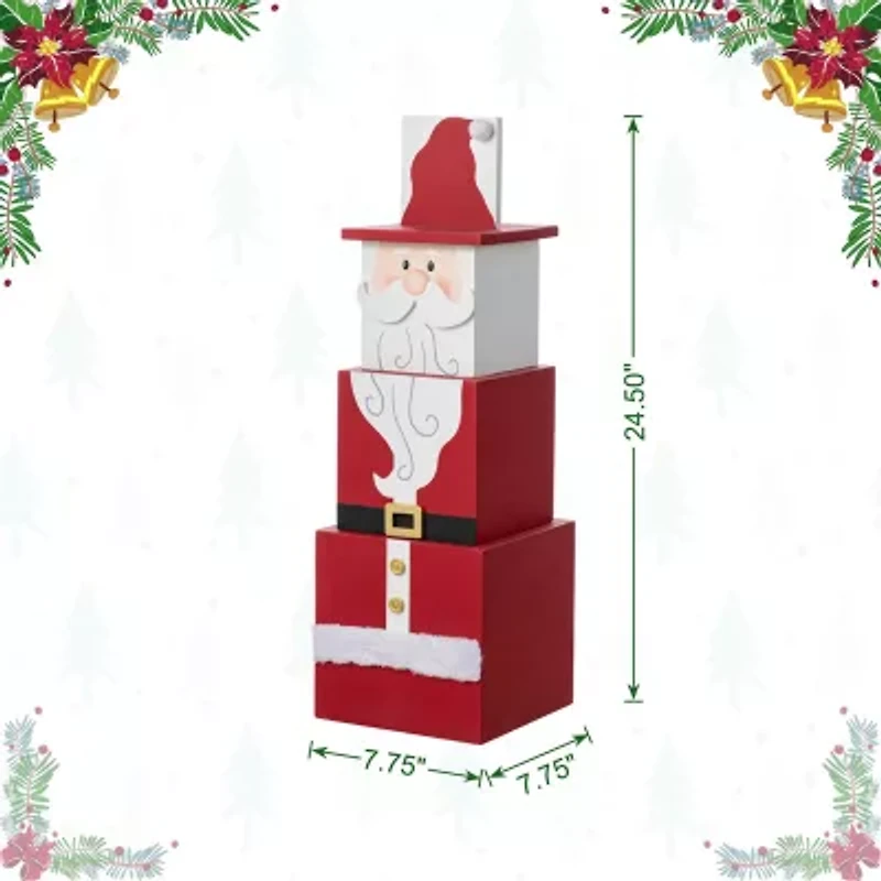 Glitzhome 24.5 Porch Drc Christmas Porch Sign