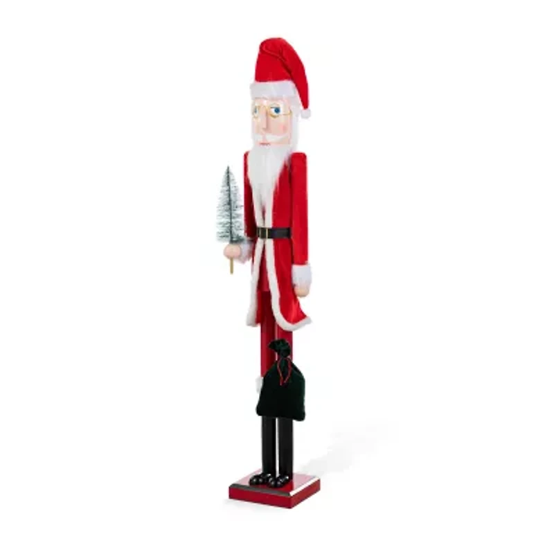 Glitzhome 42 Nutcracker Wood Christmas Nutcracker