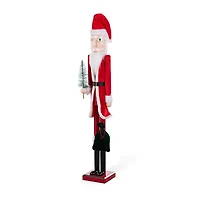 Glitzhome 42 Nutcracker Wood Christmas Nutcracker