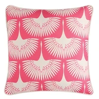 Flying Cranes Square Throw Pillow