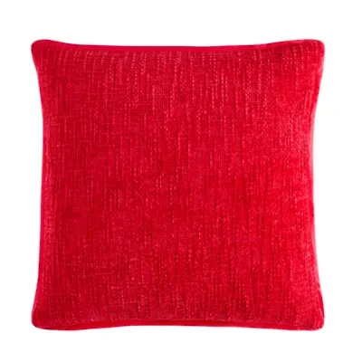 Basketweave Square Throw Pillow