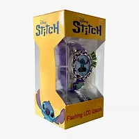 Disney Collection Lilo & Stitch Girls Purple Strap Watch Las4153jc