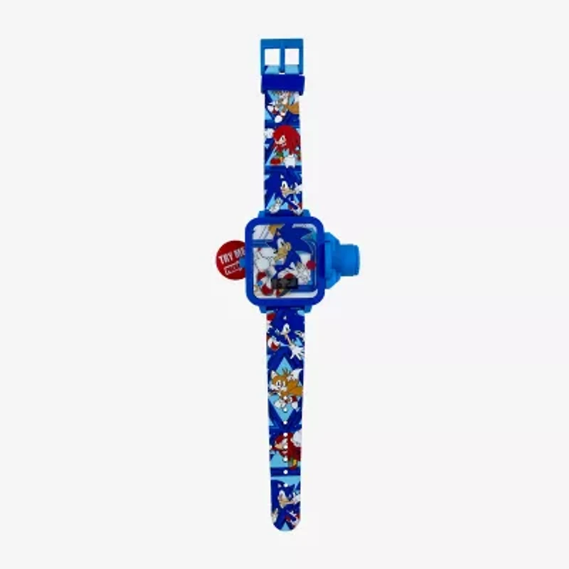 Sonic the Hedgehog Boys Blue Strap Watch Snc4231mjc