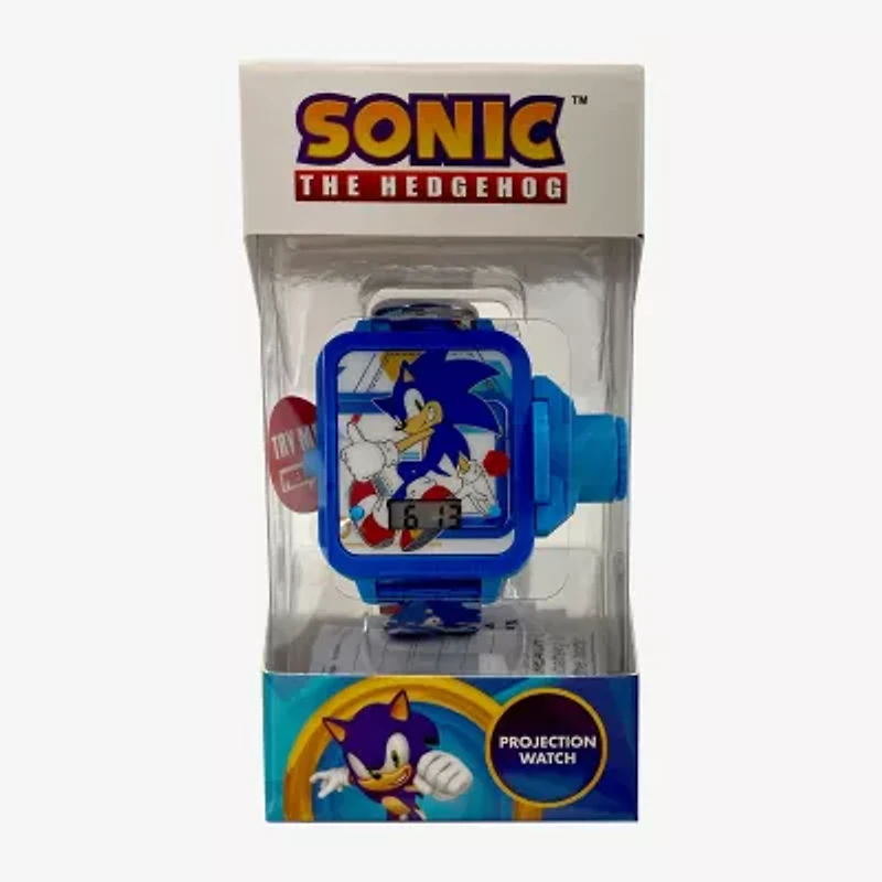 Sonic the Hedgehog Boys Blue Strap Watch Snc4231mjc