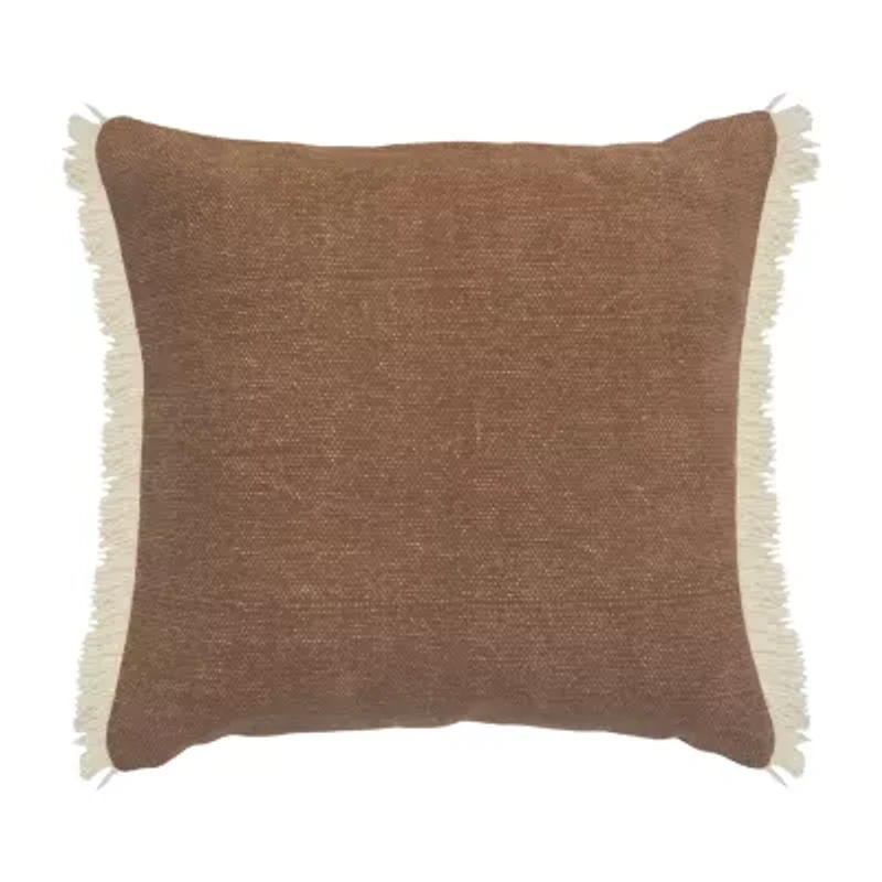 Lr Home Alis Ben Solid Square Throw Pillow