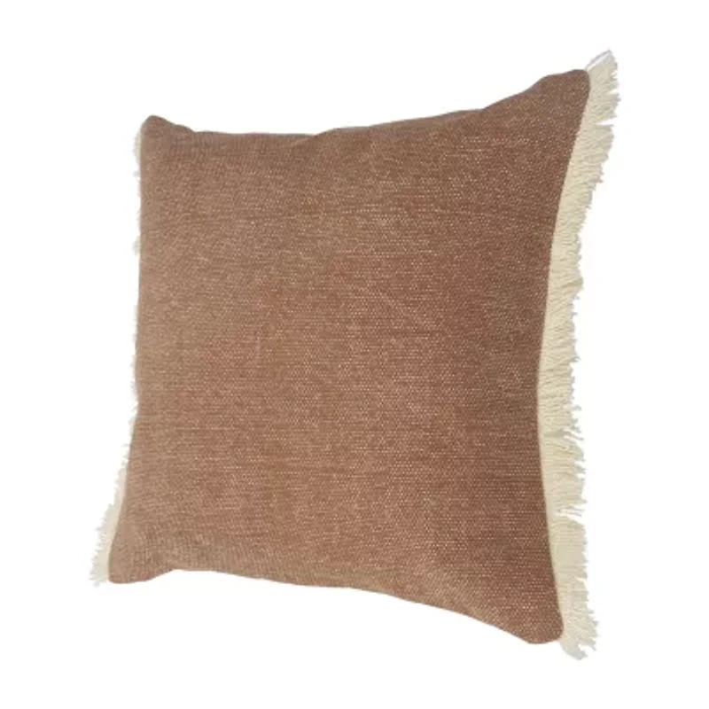 Lr Home Alis Ben Solid Square Throw Pillow