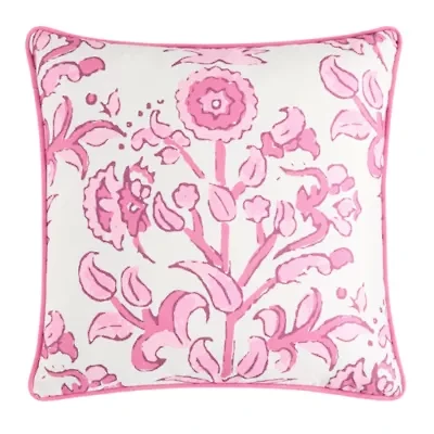Delilah Square Throw Pillow