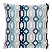 Grande Jatte Square Throw Pillow