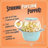 Nostalgia Stirring Popcorn Maker