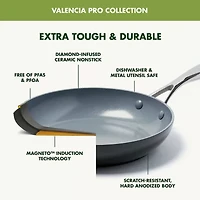 GreenPan Valencia Pro Ceramic Non-Stick 8-qt. Stockpot with Lid