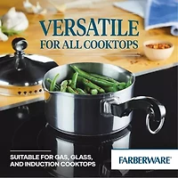 Farberware Classic Series 1-qt. Straining Saucepan with Lid