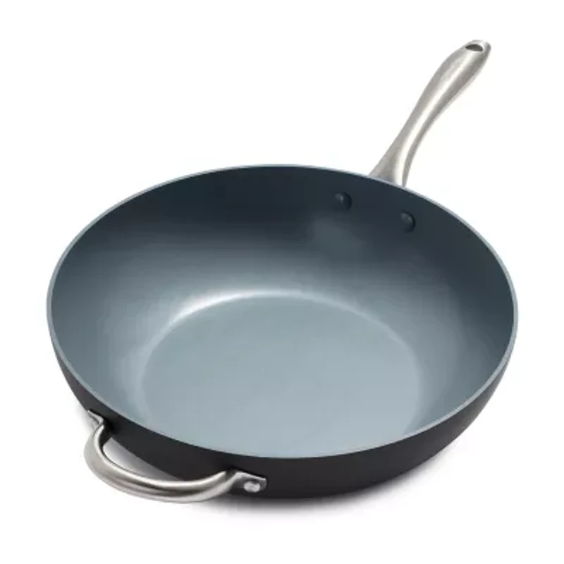 GreenPan Lima Hard Anodized Ceramic Non-Stick 12.5" Open Wok