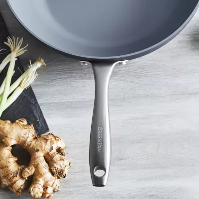 GreenPan Lima Hard Anodized Ceramic Non-Stick 12.5" Open Wok