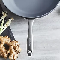 GreenPan Lima Hard Anodized Ceramic Non-Stick 12.5" Open Wok