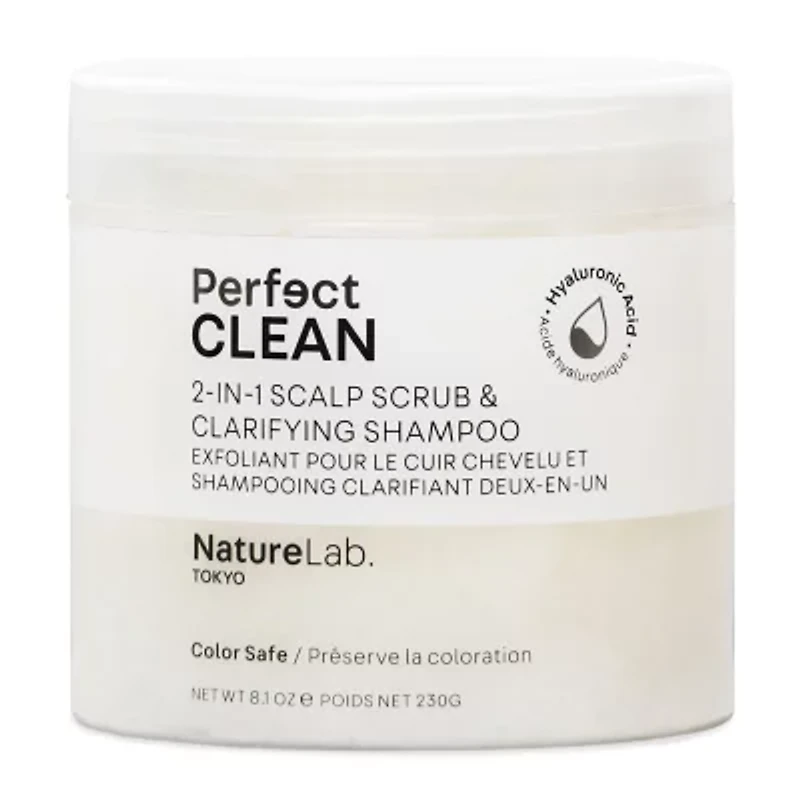 Naturelab. Tokyo Perfect Clean 2 I N 1 Scalp Scrub & Clarifying Shampoo