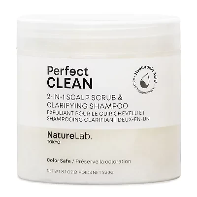 Naturelab. Tokyo Perfect Clean 2 I N 1 Scalp Scrub & Clarifying Shampoo