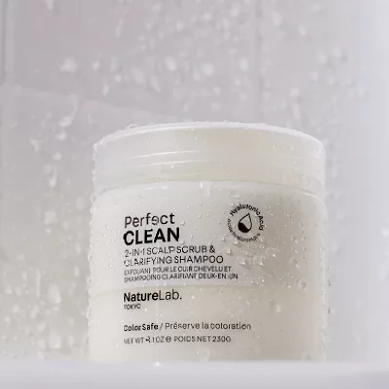 Naturelab. Tokyo Perfect Clean 2 I N 1 Scalp Scrub & Clarifying Shampoo