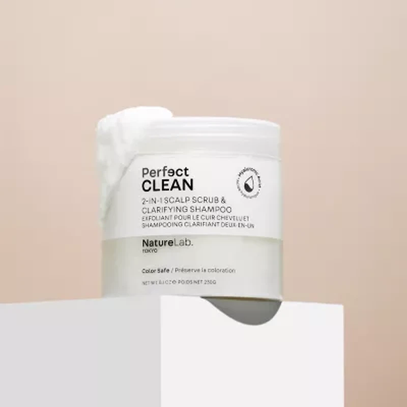 Naturelab. Tokyo Perfect Clean 2 I N 1 Scalp Scrub & Clarifying Shampoo
