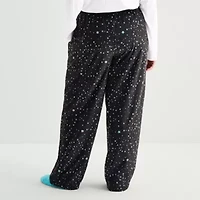 Sleep Chic Womens Fleece Pajama Pants With Sock