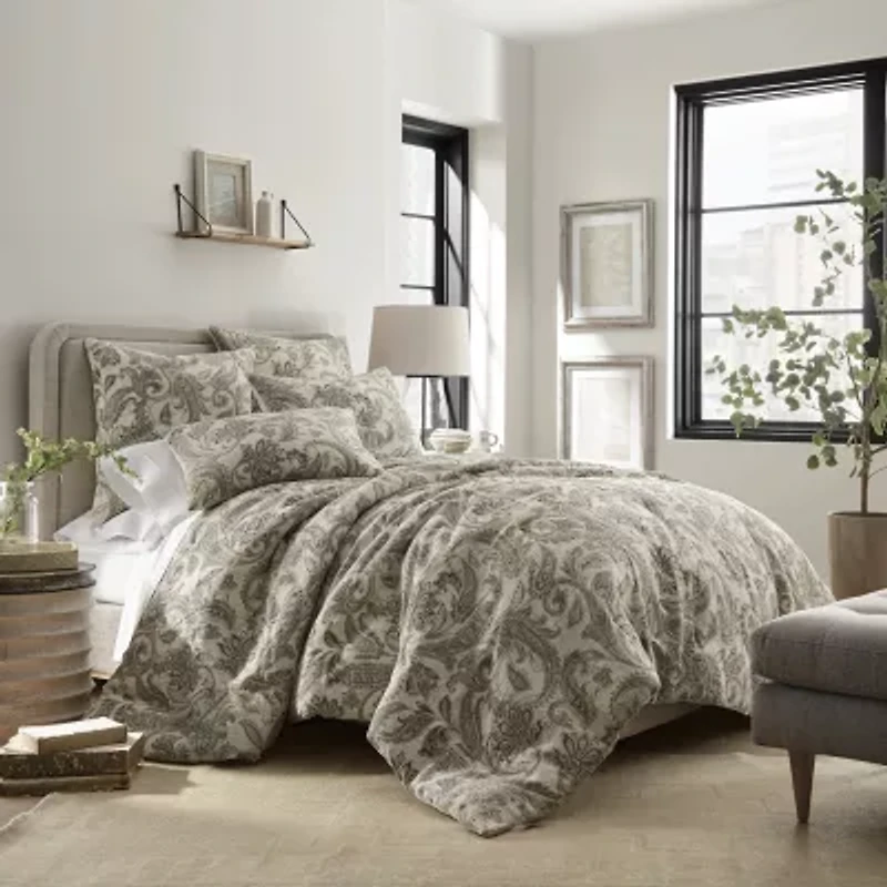 Linden Street Hollis 3-pc. Paisley Duvet Cover Set